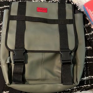 Hugo Boss backpack. Lg